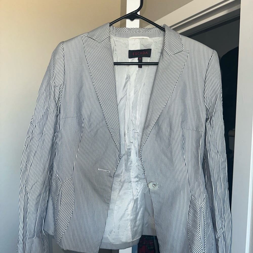 Women’s Pinstripe Blazer